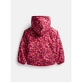 thumbnail image 2 of Wonder Nation Toddler Girls Reversible Faux Fur Jacket, Sizes 12M-5T, 2 of 3