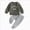 A165-AG, variant on Toddler Baby Boy Outfits Fall Winter Clothes Letter Print Long Sleeve Sweatshirts Pants Sets 6 12 18 24 Months 2T 3T 4T Toddler Boys Winter Clothes,6-12 Months,White