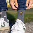 thumbnail image 3 of Friday Sock Co. Men's Whiskey & Glass Mismatched Socks, 3 of 4