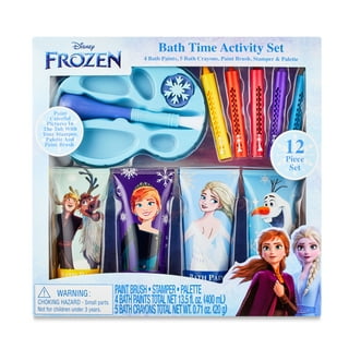 Frozen II 12-Piece Bath Time Activity Set 