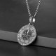 thumbnail image 1 of Quality Fashionable Medal Necklace Pendant Pirate Ship Compass Personality Men s Necklace Pendant Hip Hop Jewelry Trend Jewelry, 1 of 5