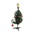 thumbnail image 4 of Árbol De Navidad De Mesa, Conjunto De árbol De Navidad De Escritorio, Luz LED De Adorno, Montaje De 19,7 Pulgadas Para El Hogar, 4 of 7