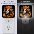 thumbnail image 2 of Unicorn skeleton sunflower LED Square Night Lights - Modern and Versatile Plug-in Lighting Solution for Any Room - Energy Efficient and Stylish Illumination, 2 of 6