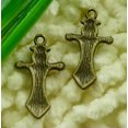 thumbnail image 4 of K-KED 180 Pcs Bronze Plated Sword Charms Pendant 25X14MM S2132 DIY Delicate Jewelry Making, 4 of 6