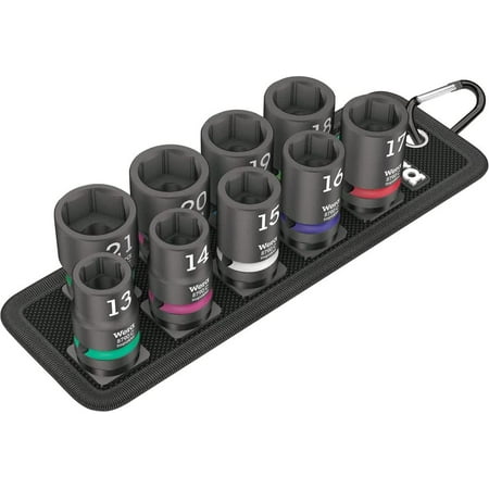 

Wera 5004580001 Belt C Impaktor 1 Socket set 1/2 drive 9 pieces