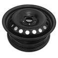 thumbnail image 3 of New 16x6.5 inch Wheel for 2014-2018 Ford Transit Connect Black Painted Steel Rim, 3 of 5