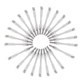 thumbnail image 4 of STARTIST 24 Pack Chrome Flat Banjo Hooks, Including Nuts for Modern Or Traditional Banjos, 4 of 9