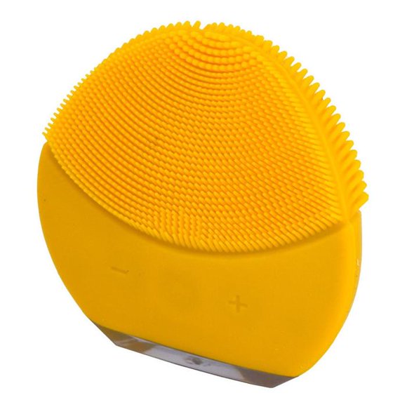 Cepillo Limpiador exfoliante Facial Eléctrico Recargable Usb Color MobileCity Amarillo
