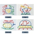 thumbnail image 6 of Thread Board for Kids, Sensory Thread Board, Threading Board for Kids, Stitch Board for Kids Thread, DIY Children's String Weaving Drawing Board,String Art Kit with Colored Ropes (1), 6 of 8