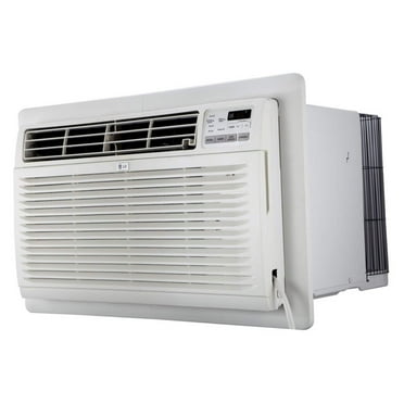 LG 9,500/9,800 BTU 440 Sq. ft. Through-the-Wall Air Conditioner with Remote Control, White,LT1036CER