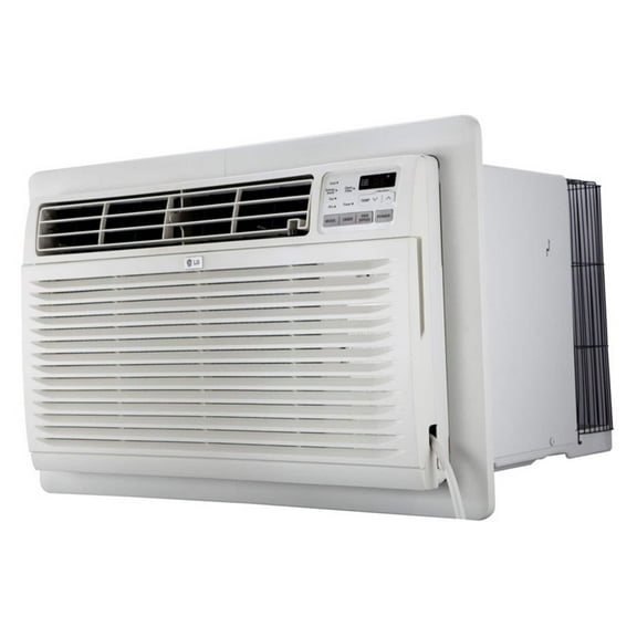 LG 9,500/9,800 BTU 440 Sq. ft. Through-the-Wall Air Conditioner with Remote Control, White, LT1036CER