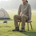 thumbnail image 2 of kowaku Tabouret de Camping Portable Installation Rapide Tabouret de Pêche Pliable Mobilier d'Extérieur Robuste pour Campeurs, Randonneurs, 2 of 10