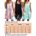 thumbnail image 4 of Sexy Dance Robe Midi pour Femme, Coupe Évasée, Débardeur, Gilet, Robes Sans Manches, Été, Plage, Robe d'Été Confortable, Col Rond, Vert, M, 4 of 4