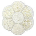 thumbnail image 2 of 2800PCS Half Pearls, Half Flatback Round Pearl Bead Loose Beads for DIY Crafts, 7 Size: 2mm,3mm,4mm,5mm,6mm,8mm,10mm - milky white, 2 of 6