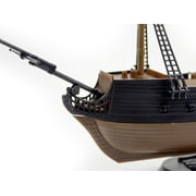 Level 2 Easy-Click Model Kit "The Black Diamond" Pirate Ship 1/350 Scale Model by Revell
