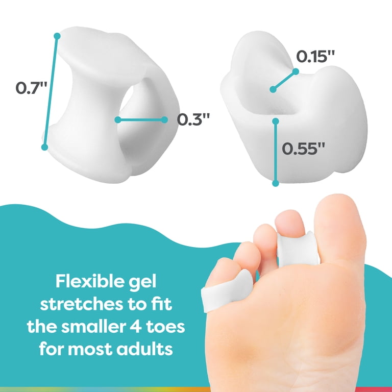 Toe Bands , Mini Latex Bands For Exercise & Stretch,Toe, Foot, And ...