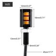 thumbnail image 4 of HAHDAXIA License Plate Light, 2x 12V Universal Car Car Motorcycle LED Waterproof License Number Plate Screw Bolt Light Lamp (Yellow LED), 4 of 7