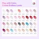 thumbnail image 5 of Kit de uñas SAVILAND Poly Gel para principiantes con 36 colores y lámpara, 5 of 8