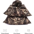 thumbnail image 2 of Realtree Max 4 Camo Bedding King Sheet Set 4 Piece Polycotton Rustic Farmhouse Bedding for Lodge, Cabin & Hunting Bed Set – Perfect for Camouflage Themed Bedroom - (78"x80"), 2 of 7