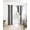 Black Gray, variant on Sage Green Grey Striped Blackout Curtains 45 Inches Long,Thermal Insualted Grommet Curtains & Drapes,Minimalist Farmhouse Stripe Room Darking Curtains for Living Room Bedroom 2 Panels 42"W x45"L