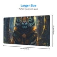 thumbnail image 2 of Kdxio Forest Meditating Tiger Print Large Gaming Mouse Pad,Non-Slip Base,Water Resist Keyboard Pad for Gamer,Office & Home,29.5 x 15.8 in, 2 of 6