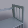 thumbnail image 4 of Casual Home 3-Shelf Folding Stackable Bookcase 27.5" Wide, Slate Gray, 4 of 12