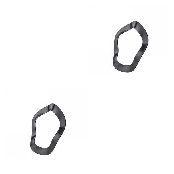 Greeniant Arandela de onda de manivela de bicicleta de montaña de acero de 5 piezas, piezas de soporte inferior de ciclo de fijación antioxidante, Type1 NO1
