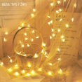 thumbnail image 4 of Bolas de Navidad huecas doradas para decoración del hogar, 6 unidades, colgantes para árbol de Navidad, Feliz Año Nuevo, 2022, 4 of 4