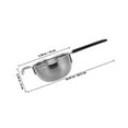 thumbnail image 2 of UPGRATOR Double Boiler for Chocolate Melting Silver 304 Stainless Steel Cooking Tool 1Pcs, 2 of 8