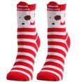 thumbnail image 4 of EQWLJWE Women Cute Christmas Vintage Printing Thicker Socks Long Sock Comfortable Socks Socks Holiday Clearance, 4 of 4