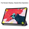 thumbnail image 5 of Dteck Slim Fit Case For New iPad Pro 11 inch 2020, Tri-Fold Standing Magnetic Flip Auto Wake Sleep Hard Case Cover For iPad A2068 A2230, Support Wireless Charging, Galaxy, 5 of 8