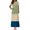 Mint Green, variant on Womens Dress Women's Fashion Printed Short Sleeve Round-Neck Ankle Dress Boho Dress Pink 2XL