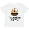 thumbnail image 3 of Inktastic Pirate Ship 2nd Birthday Party Boys Toddler T-Shirt, 3 of 5