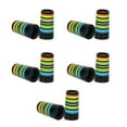 thumbnail image 1 of HLONK Colorful Striped Golfing Iron Ferrules Fit 0.35Inch 0.37Inch Iron Shafts, 1 of 20