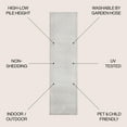 thumbnail image 3 of JONATHAN Y IBIZA 2 x 8 Runner Rug, Portmany Neutral Diamond Trellis - Ivory, IBZ104D-28, 3 of 9