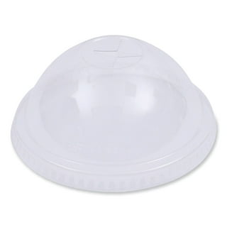 Lids for Corn Clear Plastic Cups Dome Clear 1000/Carton, 1000 - Kroger