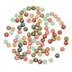 thumbnail image 1 of Uxcell 100 Pcs Perlas de Letras Acrílicas, Perlas Redondas Coloridas de Alfabeto de 4x7mm con Letra Dorada E, Perlas Espaciadoras de Alfabeto Planas para Hacer Joyería, Pulseras y Collares, 1 of 6