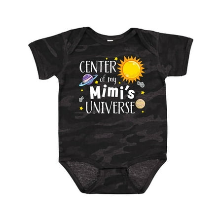 

Inktastic Center of My Mimi s Universe Gift Baby Boy or Baby Girl Bodysuit