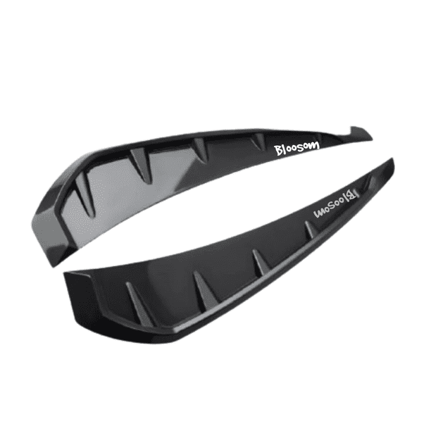 Toma Aire Simulador Bloosom Decorativa Deportiva Cofre Universal Par Negro