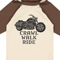 thumbnail image 4 of Inktastic Crawl Walk Ride Motorcycle Boys or Girls Long Sleeve Baby Bodysuit, 4 of 5
