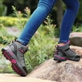 thumbnail image 6 of Tawop Womens Shoes Walking Shoes Women Slip Resistant Waterproof Sneaker Gray Size 8.5, 6 of 9