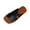 Black, variant on Women's Flat Sandals Dressy Summer Square Open Toe Slip On Leather Slide Sandals Black 5.5