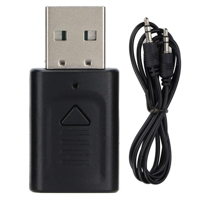 Transmisor y receptor USB Bluetooth 5,0 4 en 1, transmisor y receptor de Audio inalámbrico portátil, adaptador para coche