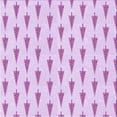 thumbnail image 1 of Ahgly Company Machine Washable Indoor Square Transitional Orchid Purple Area Rugs, 6' Square, 1 of 7