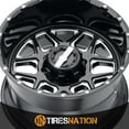thumbnail image 5 of Worx 815BM Fallout Gloss Black Wheel Rim, 20" x 9" 5 x 150mm 18mm, 815-2950BM+18, 5 of 5