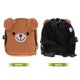 thumbnail image 4 of Mochila pequeña de peluche para mascotas, diseño de oso, talla L (marrón), 4 of 7