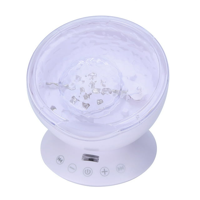 HURRISE Projecteur de Vagues Océaniques Lampe de Nuit LED avec Télécommande pour Cadeau Enfants, Projecteur Lumière, Veilleuse LED