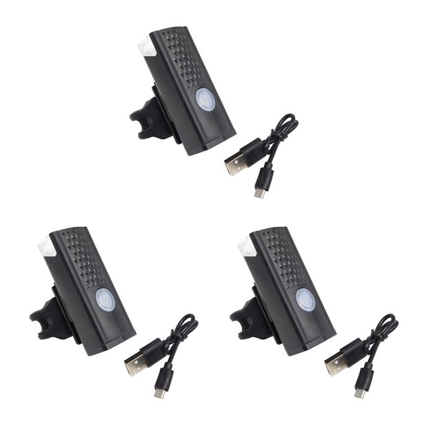 Greeniant Nuevo bicicleta luces traseras delanteras bicicleta de montaña noche ciclismo faro USB LED advertencia de seguridad luz trasera accesorios Type1 NO1 Greeniant CBP102121