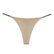thumbnail image 1 of Versión de ropa interior de cintura baja con tanga fina de doble capa, ropa interior de algodón de bikini doble para mujer, 1 of 5
