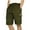 Army, variant on George Men’s Cargo Shorts Fashion Drawstring Shorts with Elastic Waist and Pockets, White, XXL